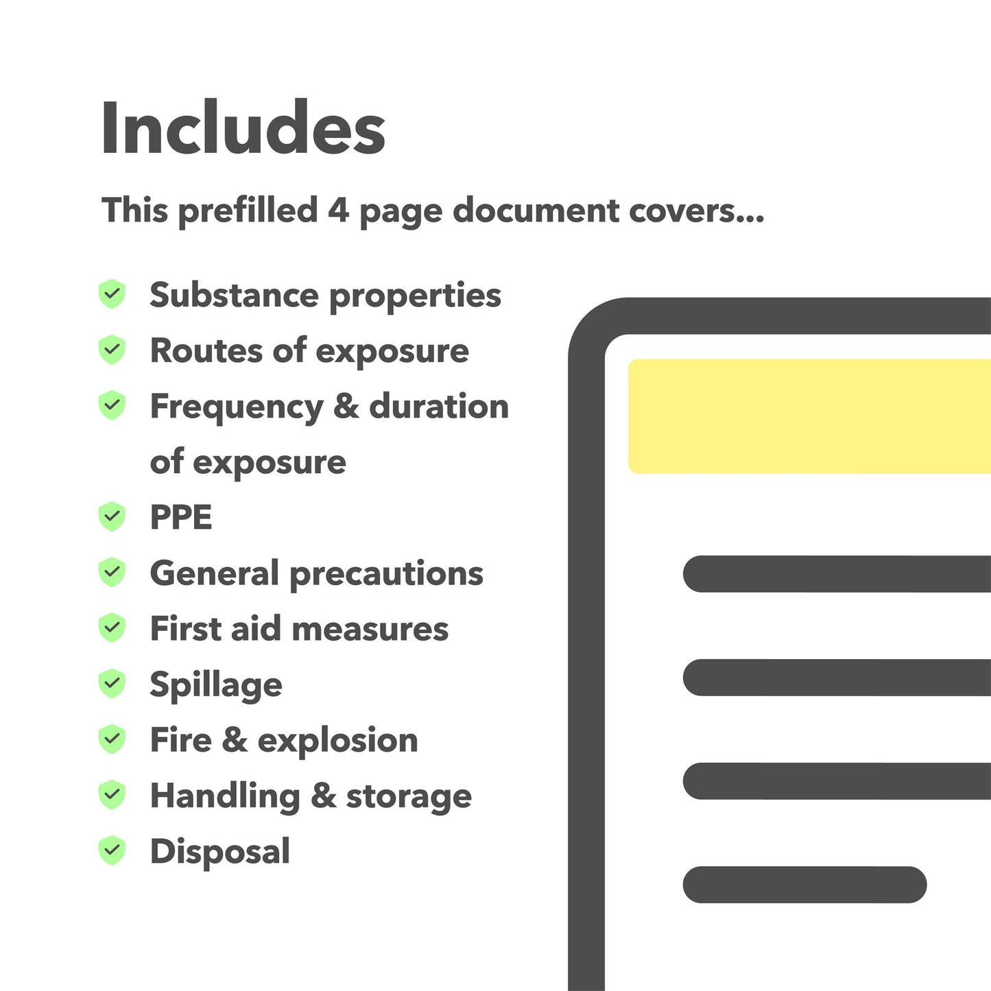 COSHH Assessment for Printer Toner Pre-filled