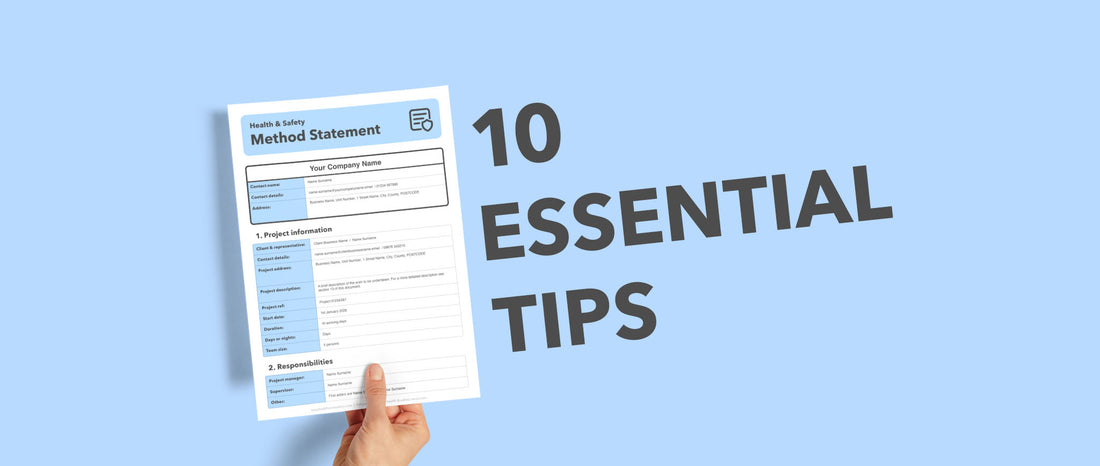 10 Essential Tips for Writing an Effective Method Statement