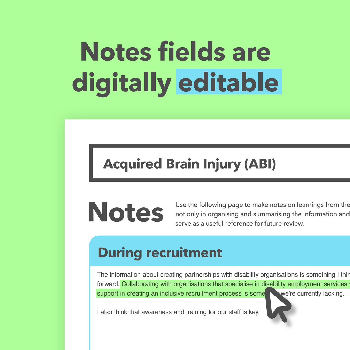 Acquired Brain Injury (ABI) Reasonable Adjustments Guide