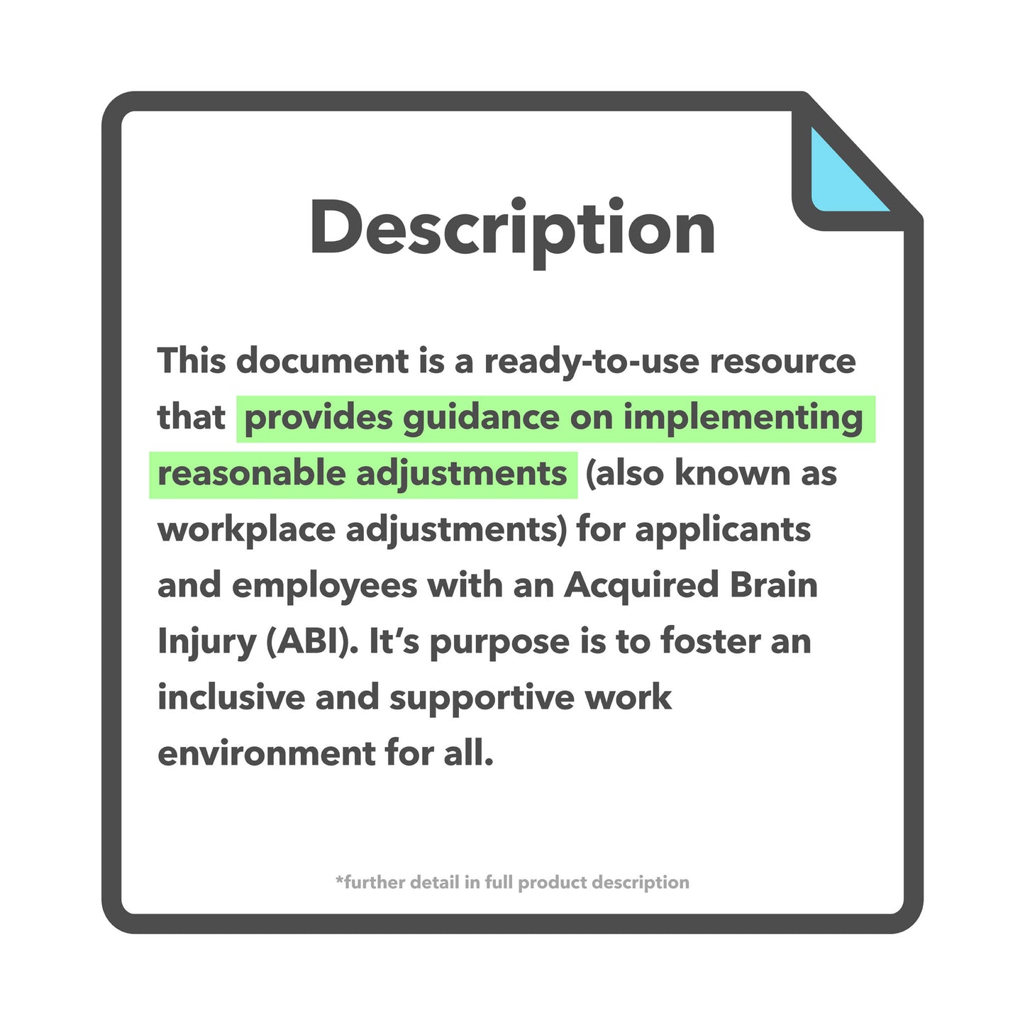 Acquired Brain Injury (ABI) Reasonable Adjustments Guide