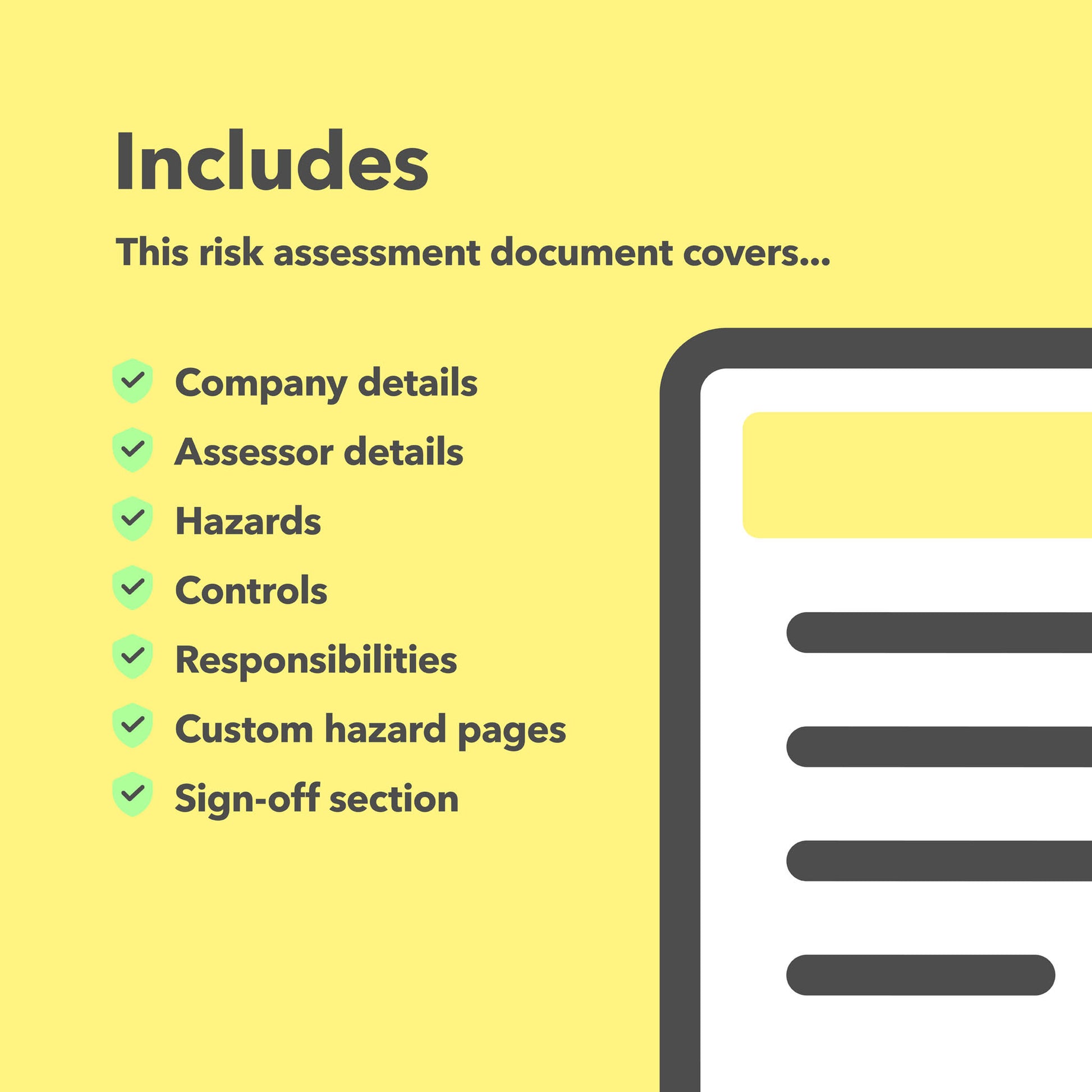 Bakery Risk Assessment Template