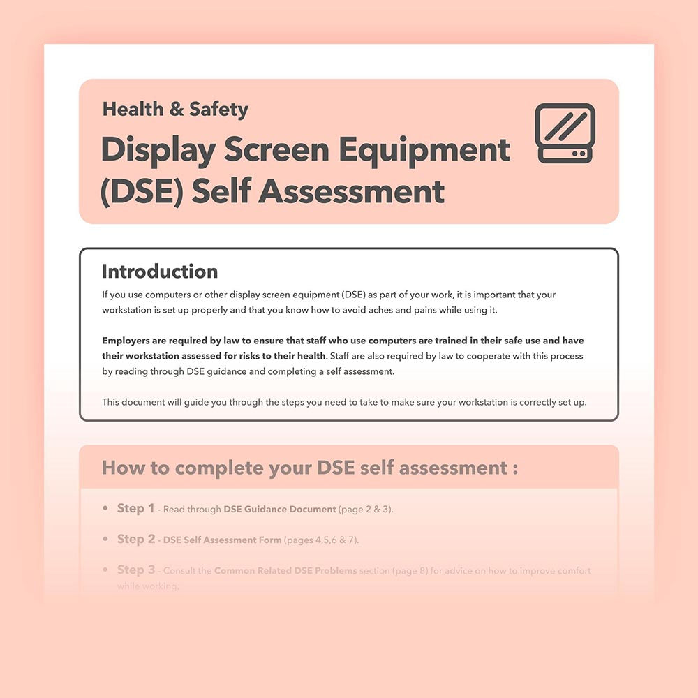 DSE Assessment Form