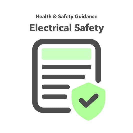 Health & safety guidance sheet about electrical safety in the workplace