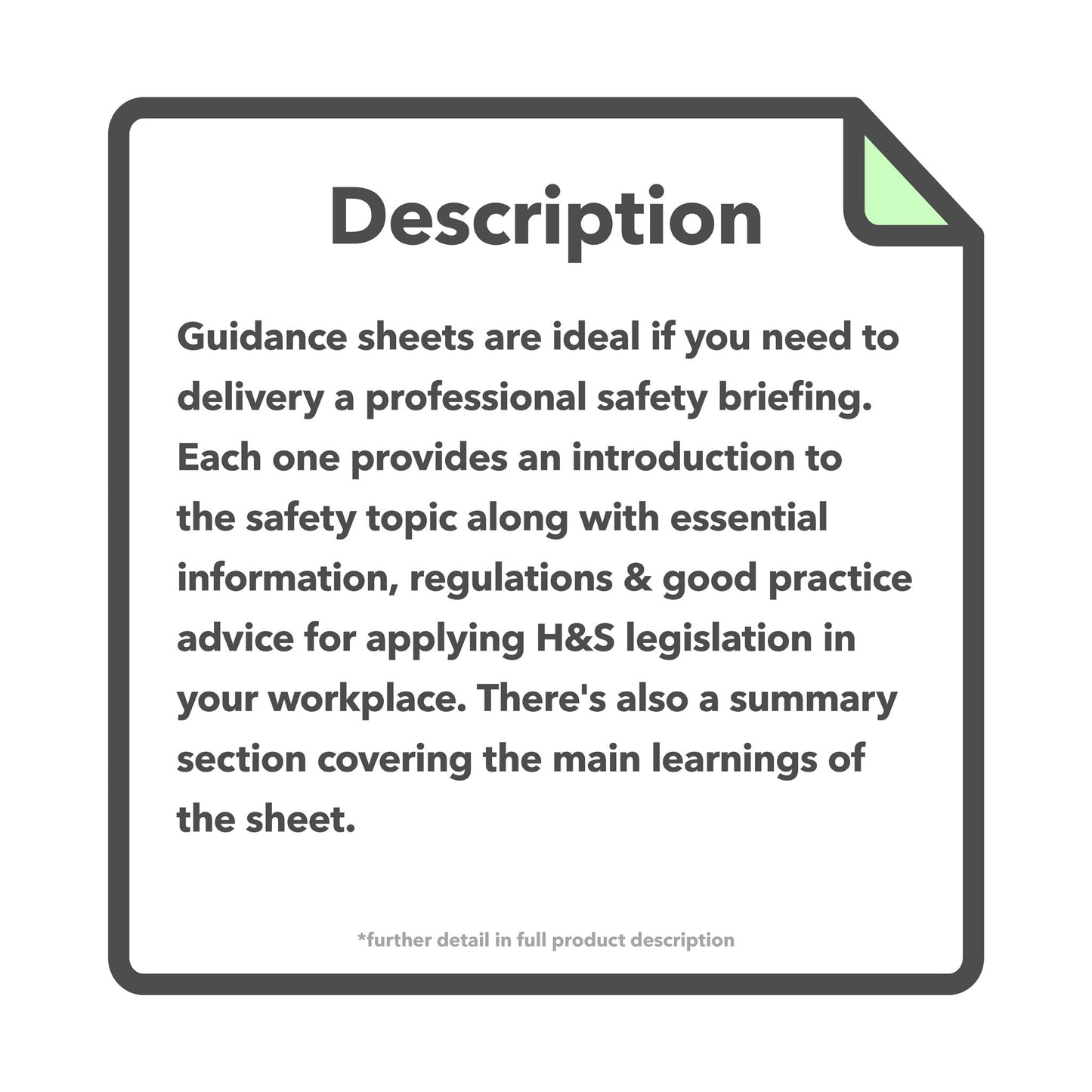 First Aid in the Workplace H&S Guidance Sheet