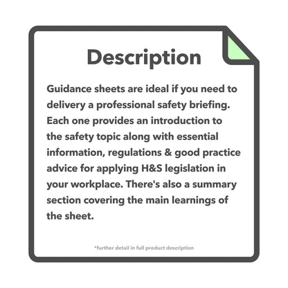 First Aid in the Workplace H&S Guidance Sheet