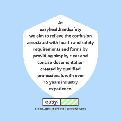 RAMS template for builders and general building and construction works, including pre-filled risk assessment and method statement templates for clear, compliant health and safety documentation.
