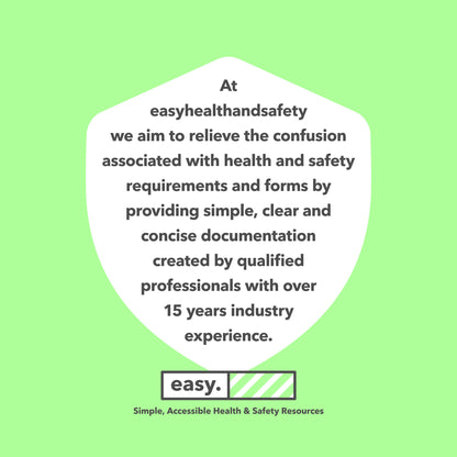 Editable, pre-filled risk assessment template for builders, building work, and building and construction contractors – easy to use for quick health and safety compliance.