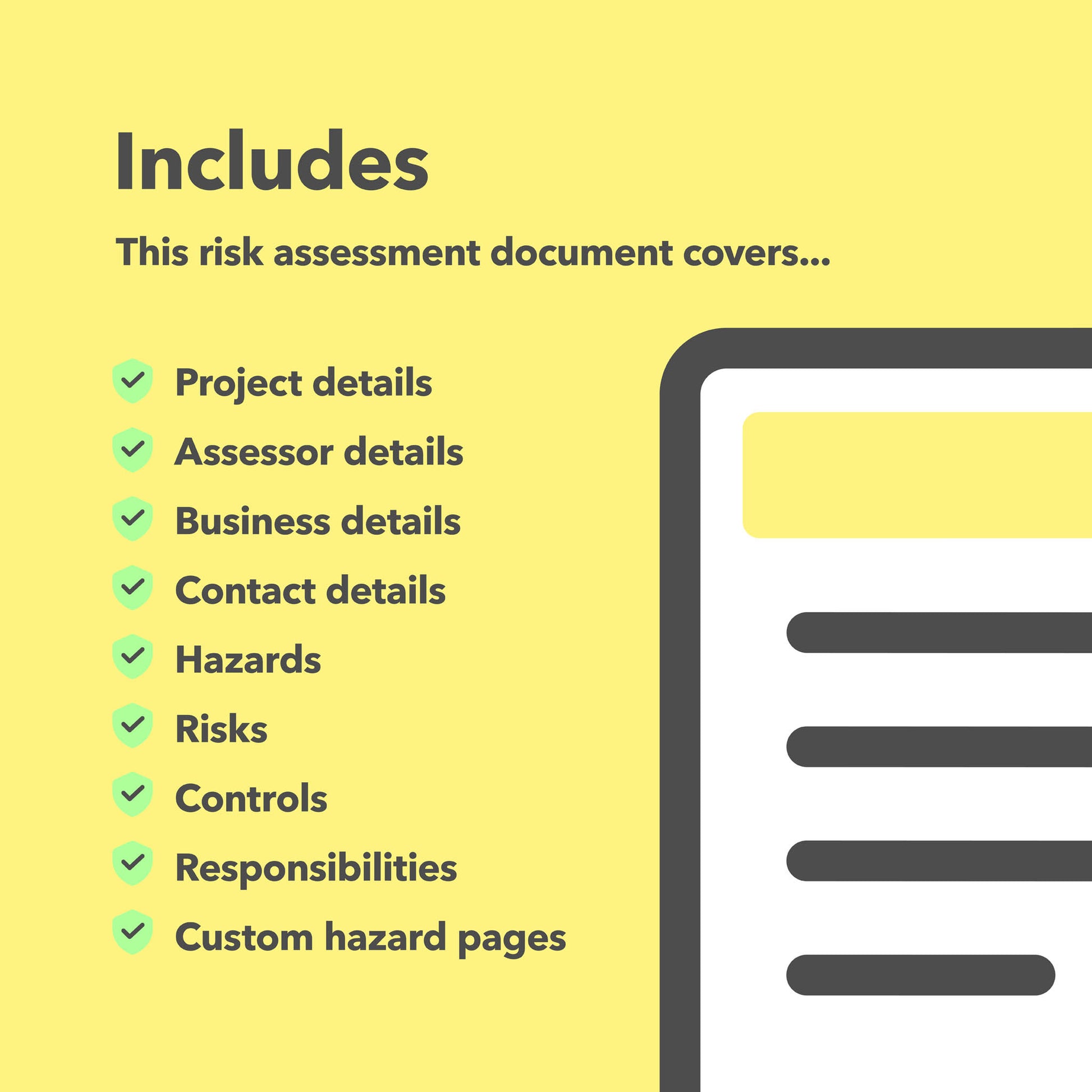 Editable, pre-filled risk assessment template for plumbers, plumbing contractors and plumbing businesses – easy to use for quick health and safety compliance.