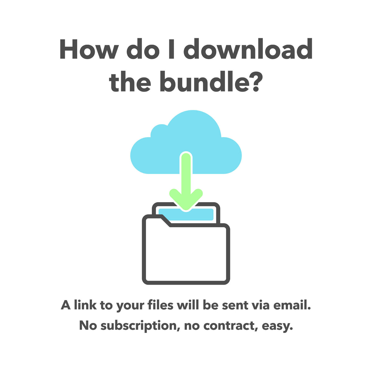 Downloadable Reasonable Adjustments Support Bundle with a link to the digital files sent by email after purchase.